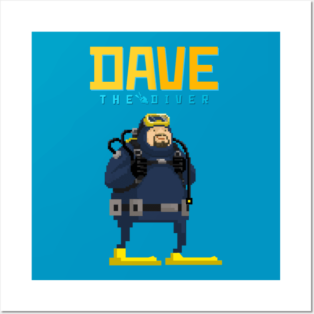 DAVE the diver Fan Art Dave The Diver Posters and Art Prints TeePublic